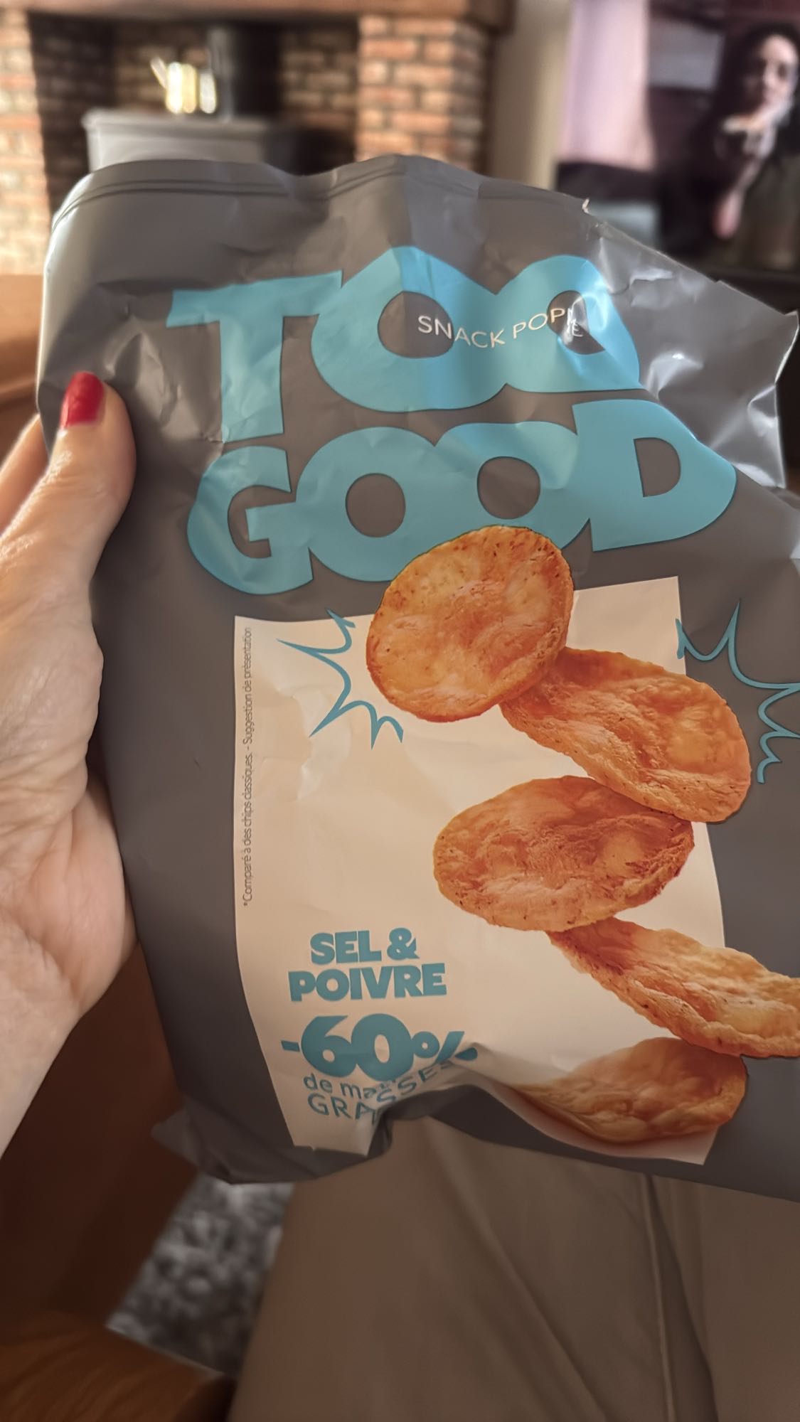 Snack popchips zout & peper