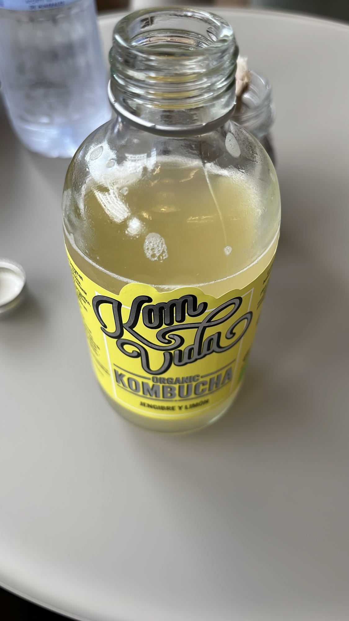 Комбуча джинджифил и лимон