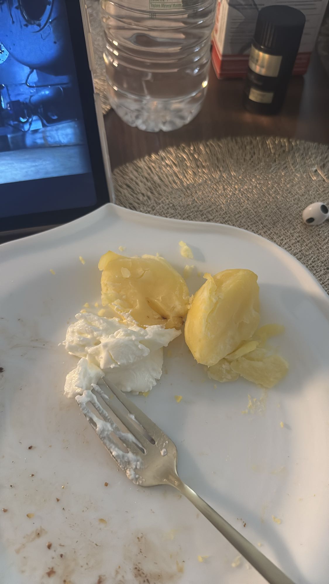 Картофель с творогом