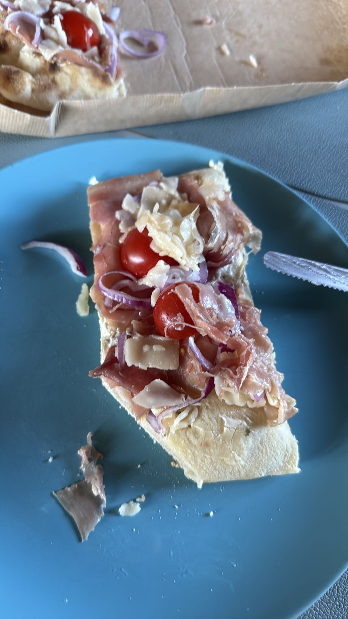 Prosciutto Flatbread Slice