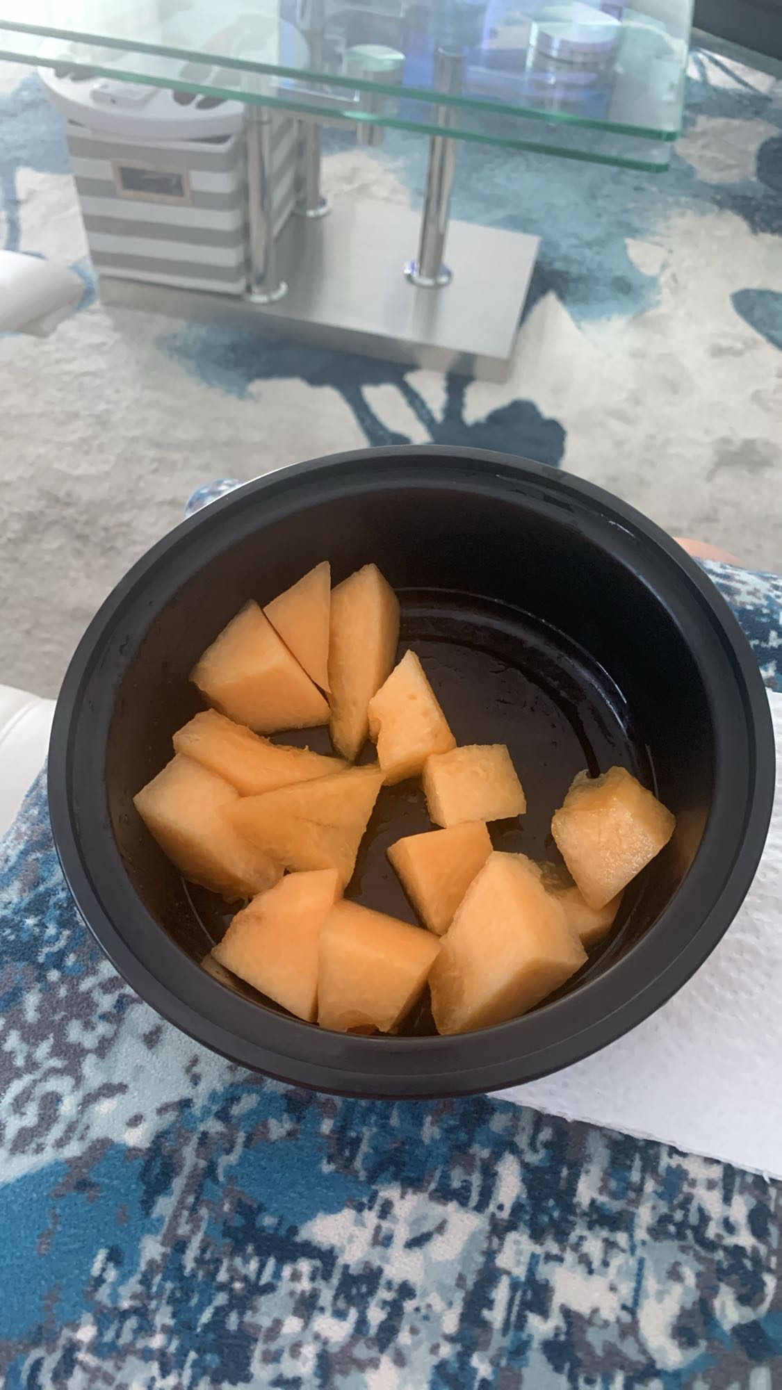 morceaux de melon