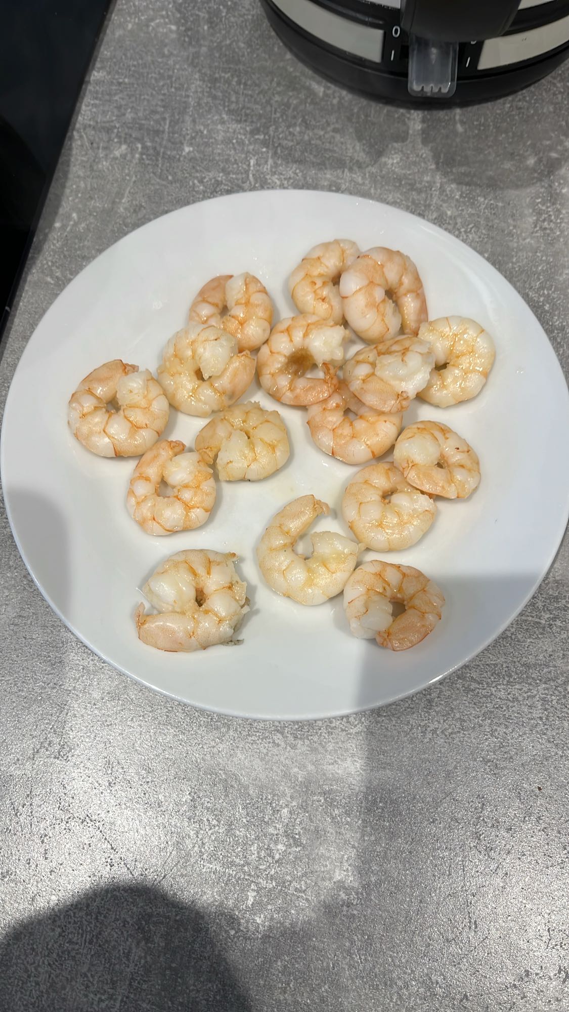 Boiled Shrimp Plate