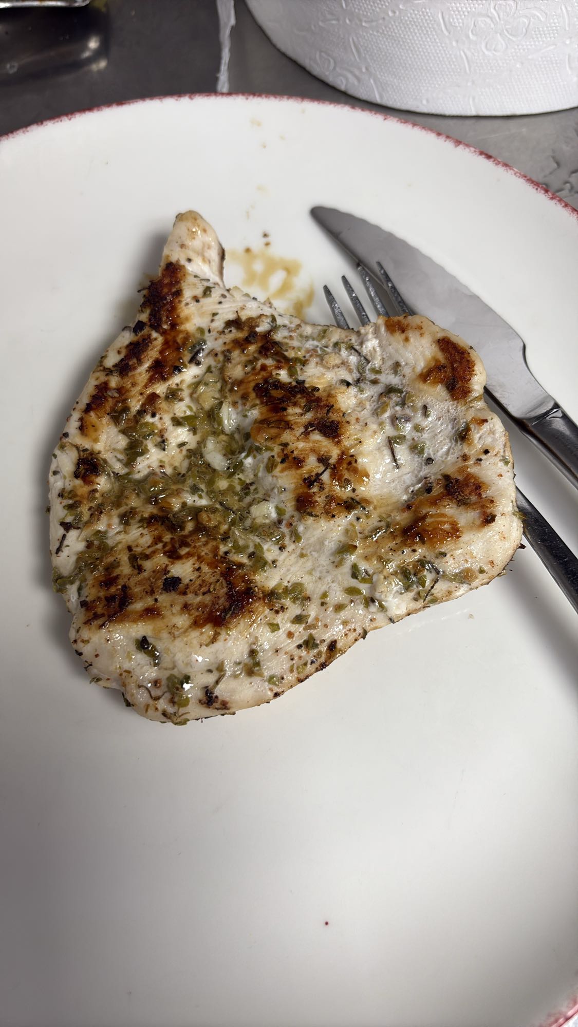 Pechuga de pollo asada