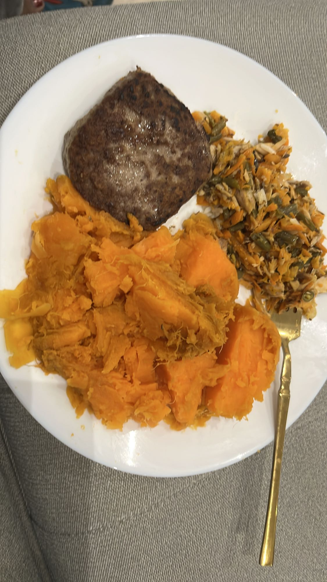 Boeuf et patate douce