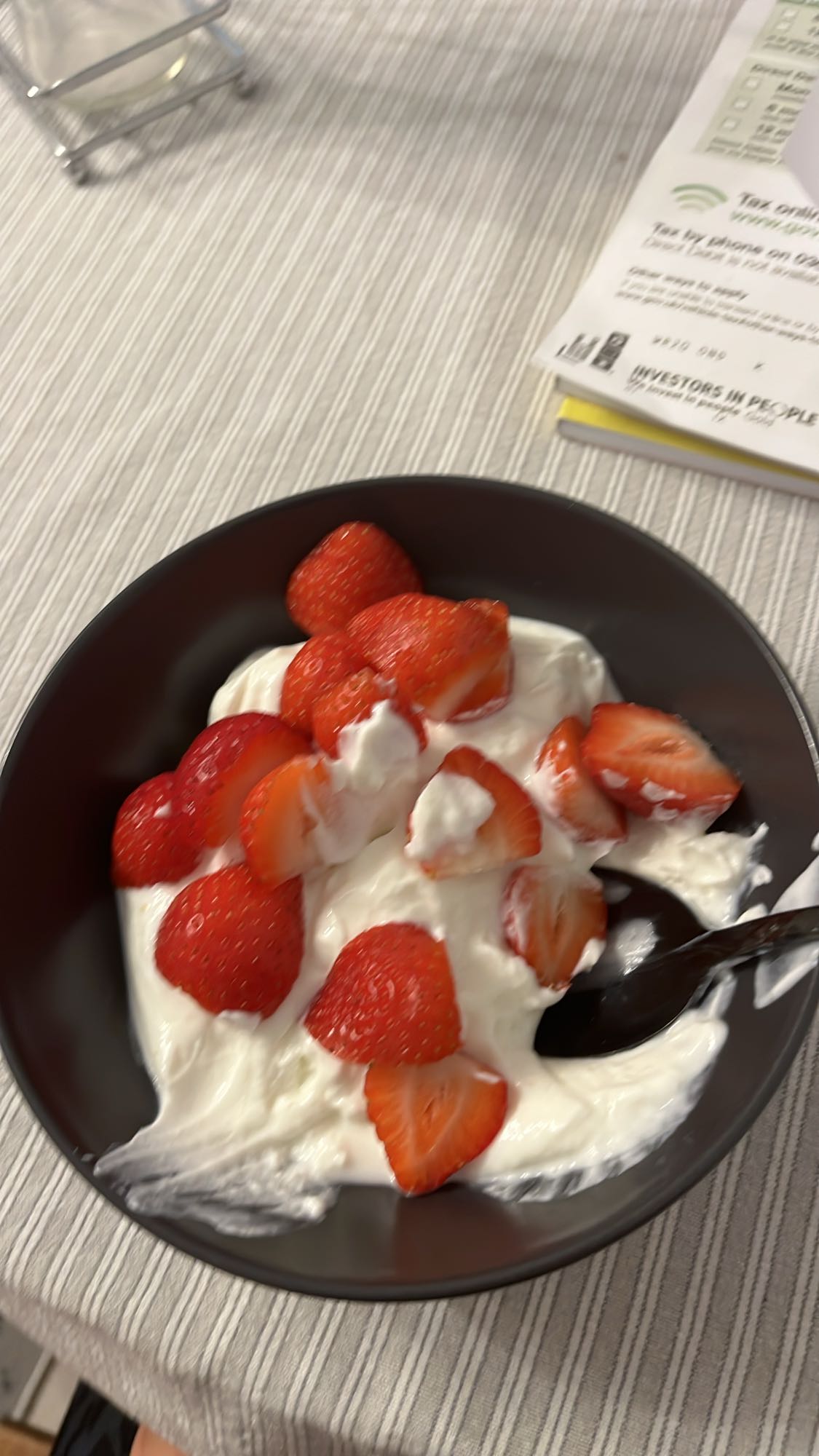 Strawberry Yogurt Bowl