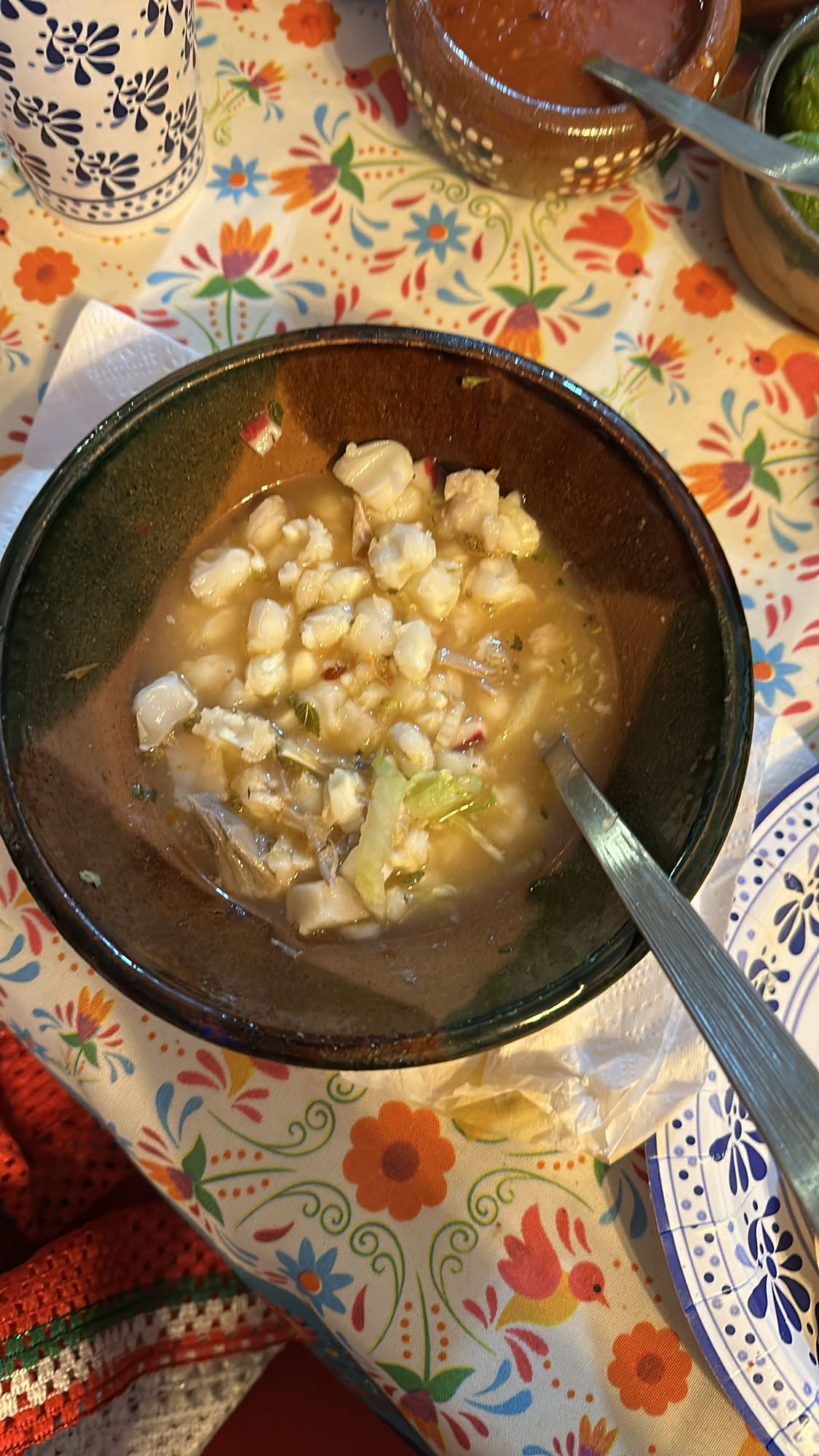 Pozole blanco