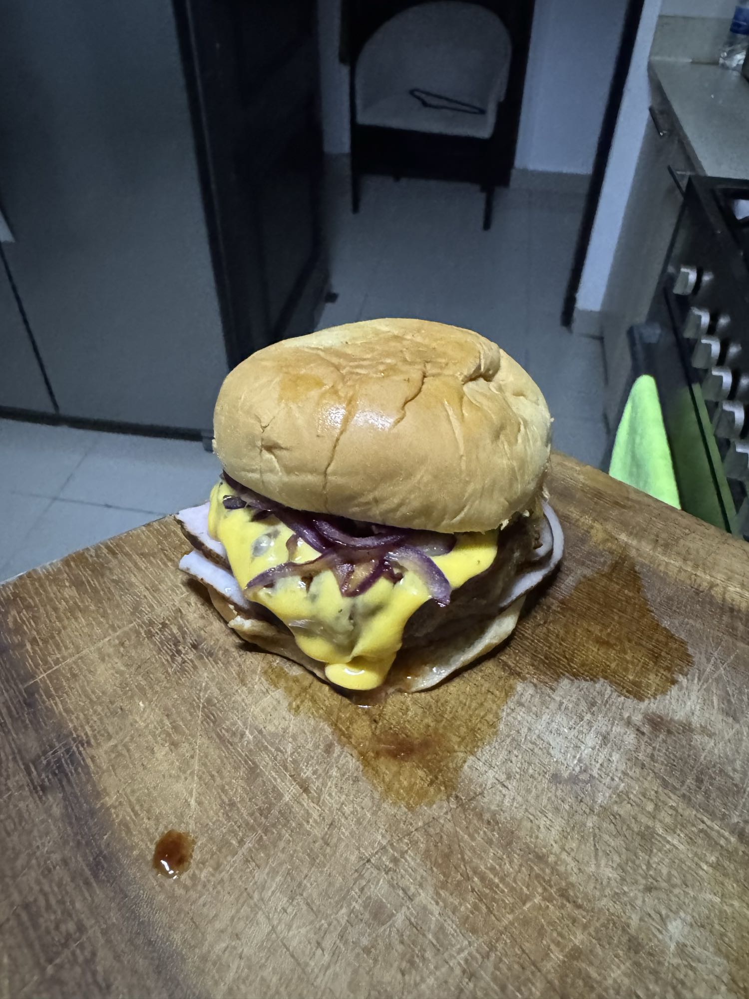 Hamburguesa con queso