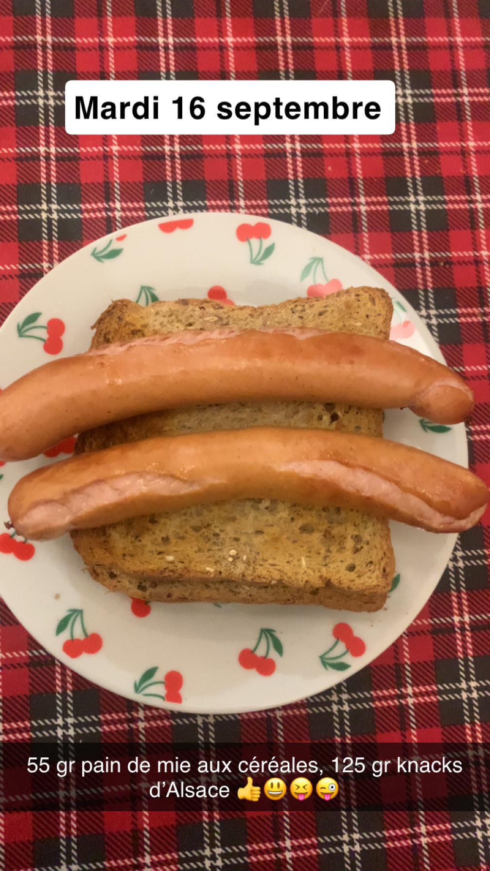 Knacks et pain céréales