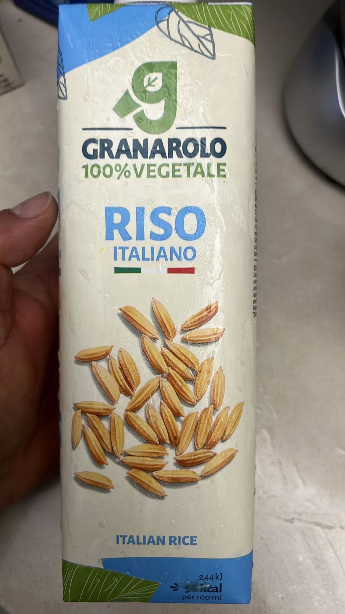 Latte di riso italiano
