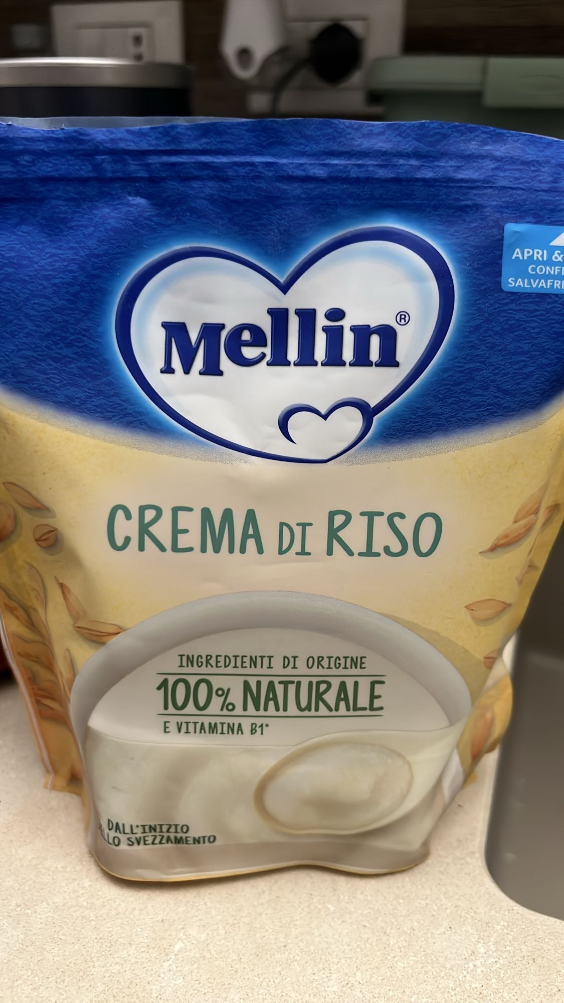 Crema di riso Mellin