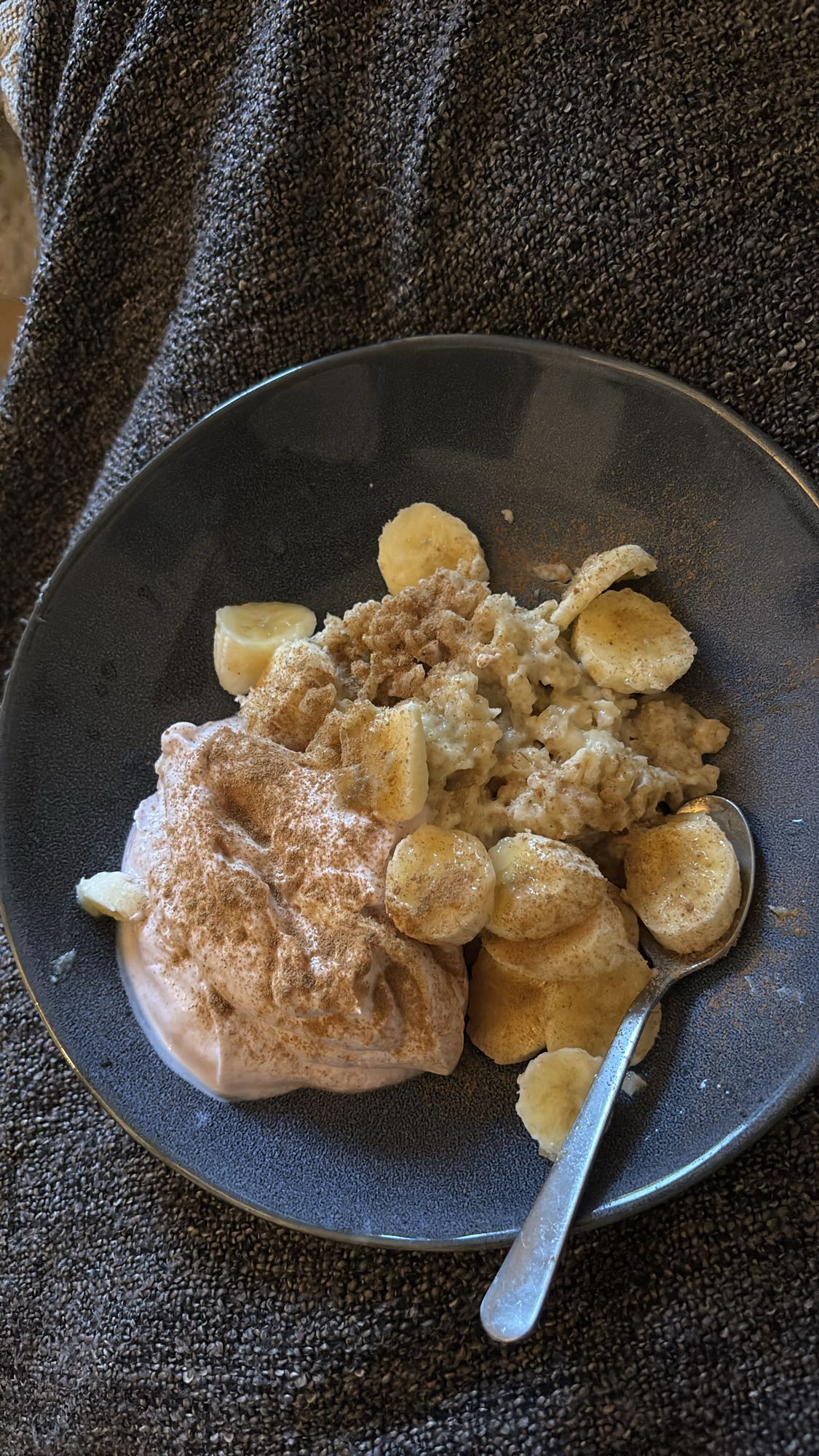 Havregrynsgröt med banan