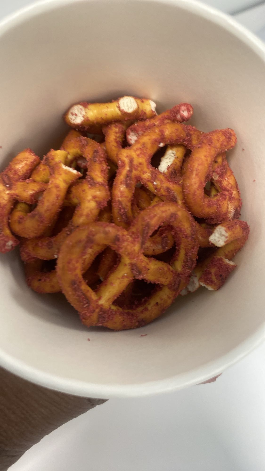 Spicy Pretzel Snack