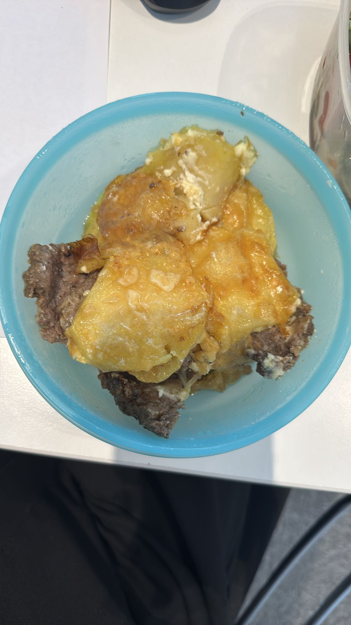 запеканка с мясом и картошкой