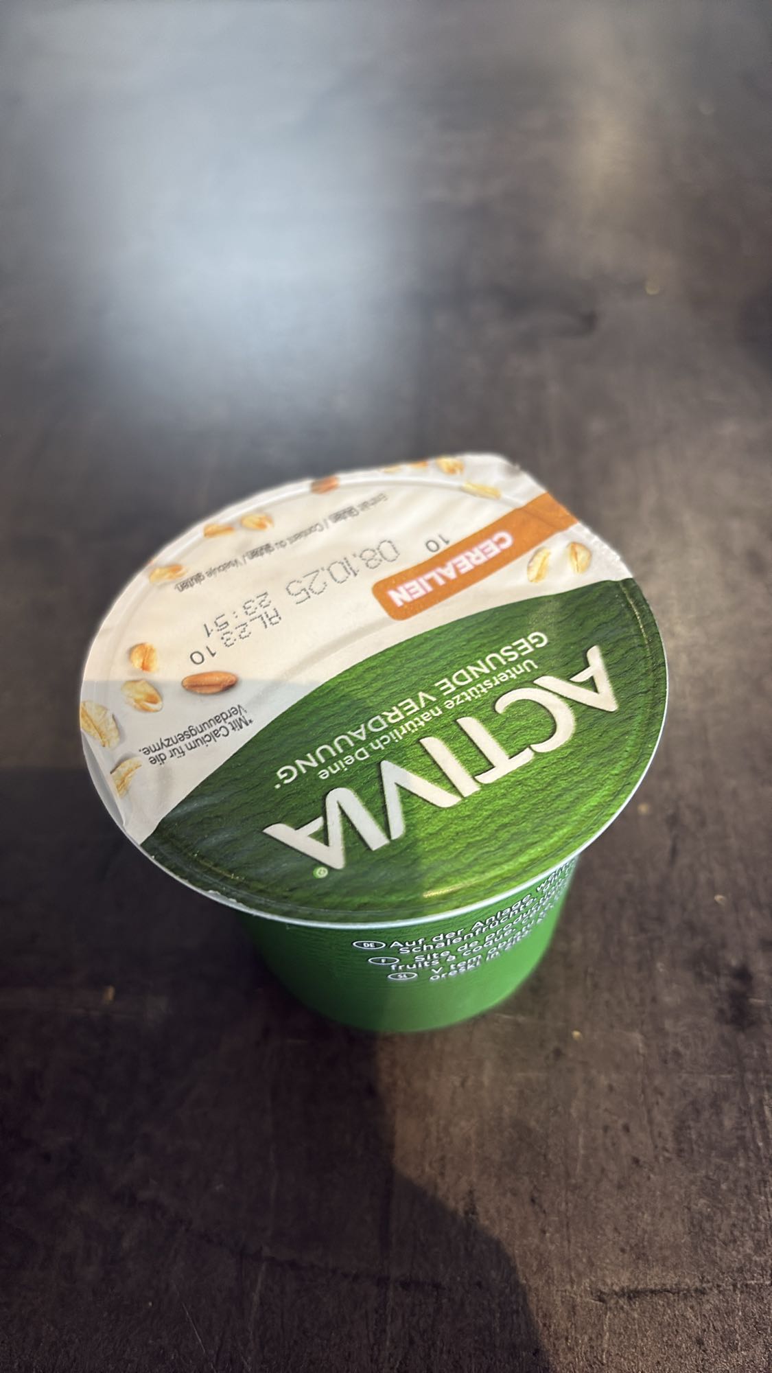 Activia gabonás joghurt