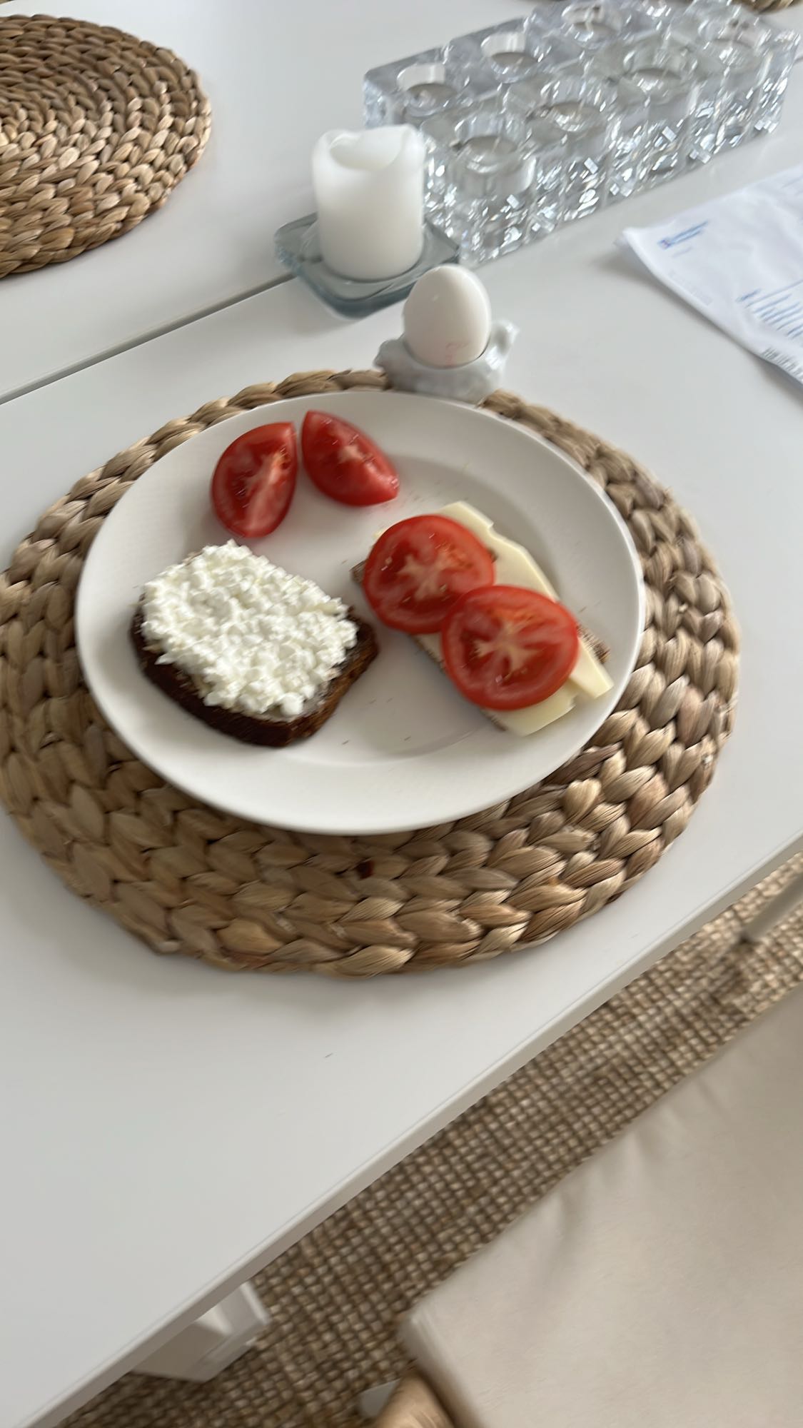 Knäckebröd med pålägg