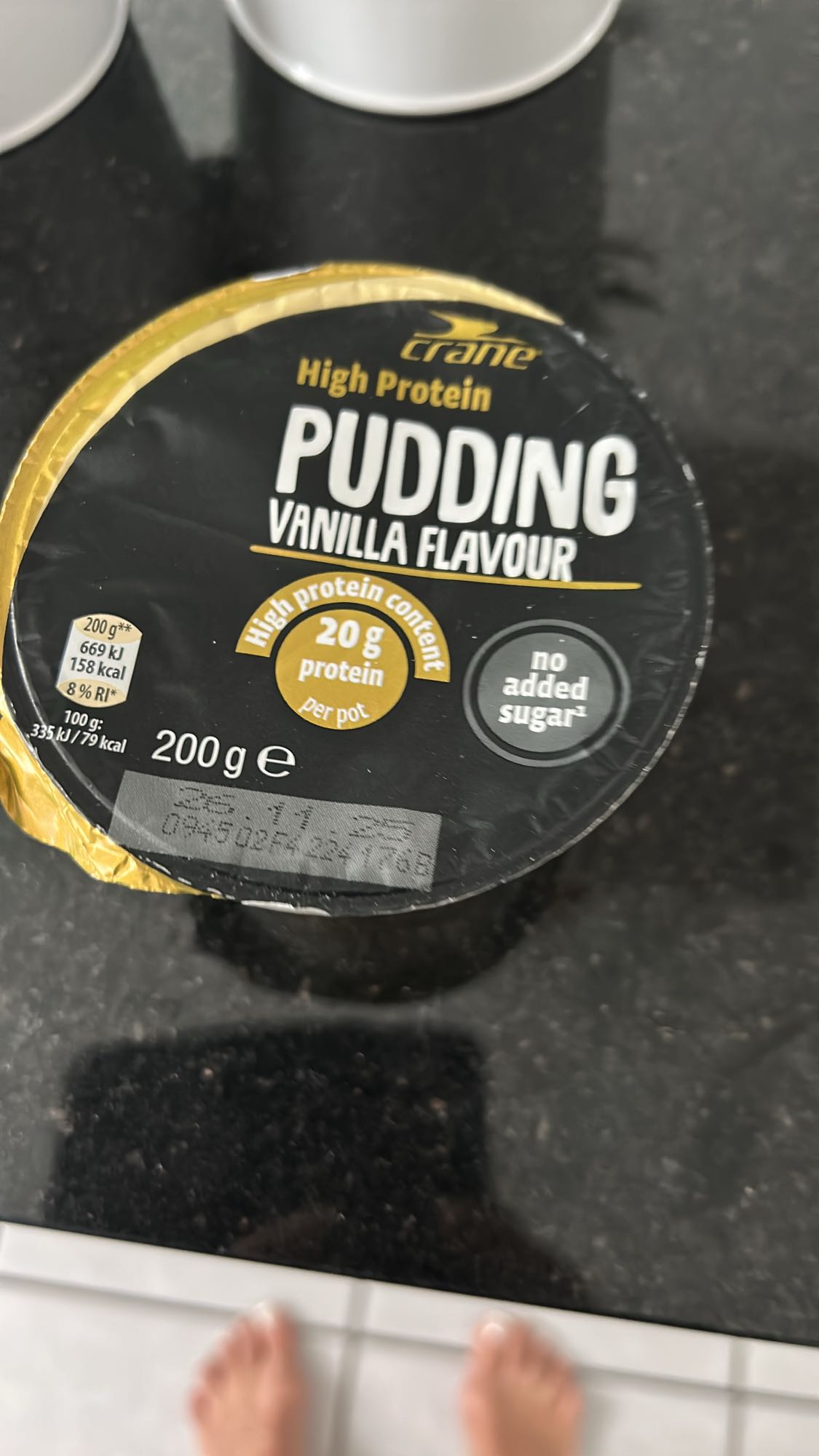 Vanillepudding High Protein