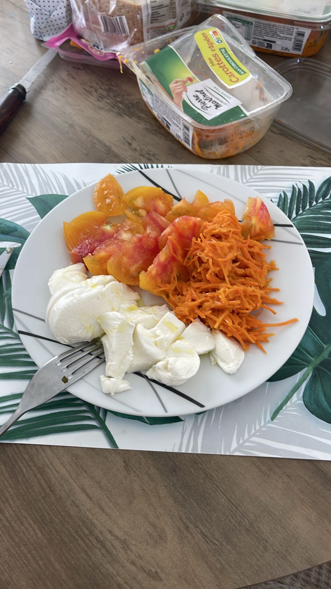 Salade tomate mozzarella