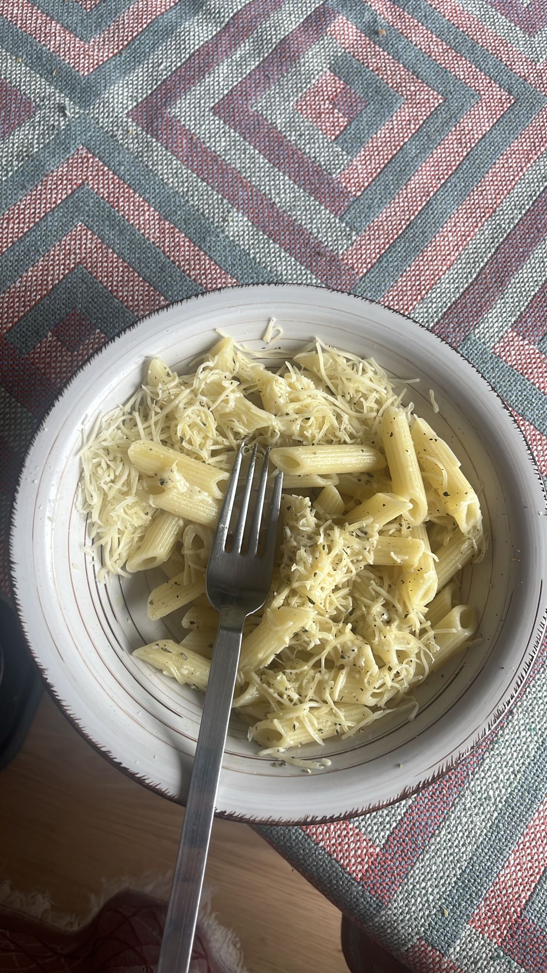 pasta con queso