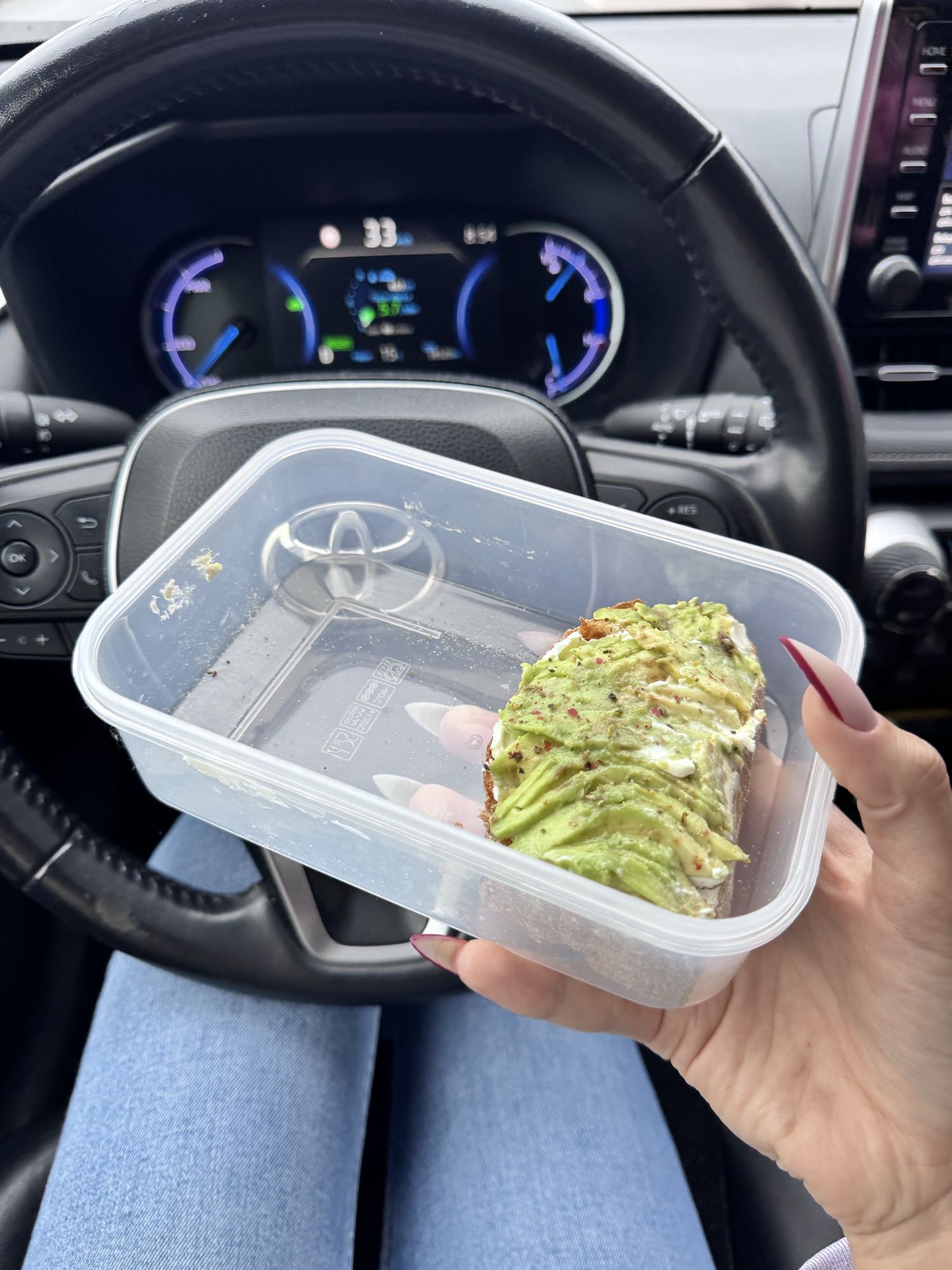 авокадо тост