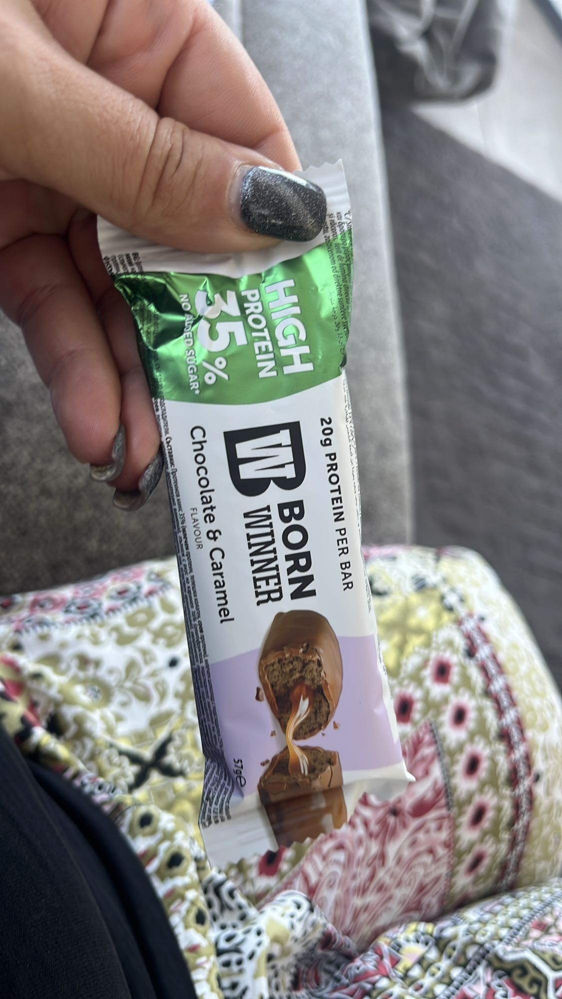 Baton proteic caramel