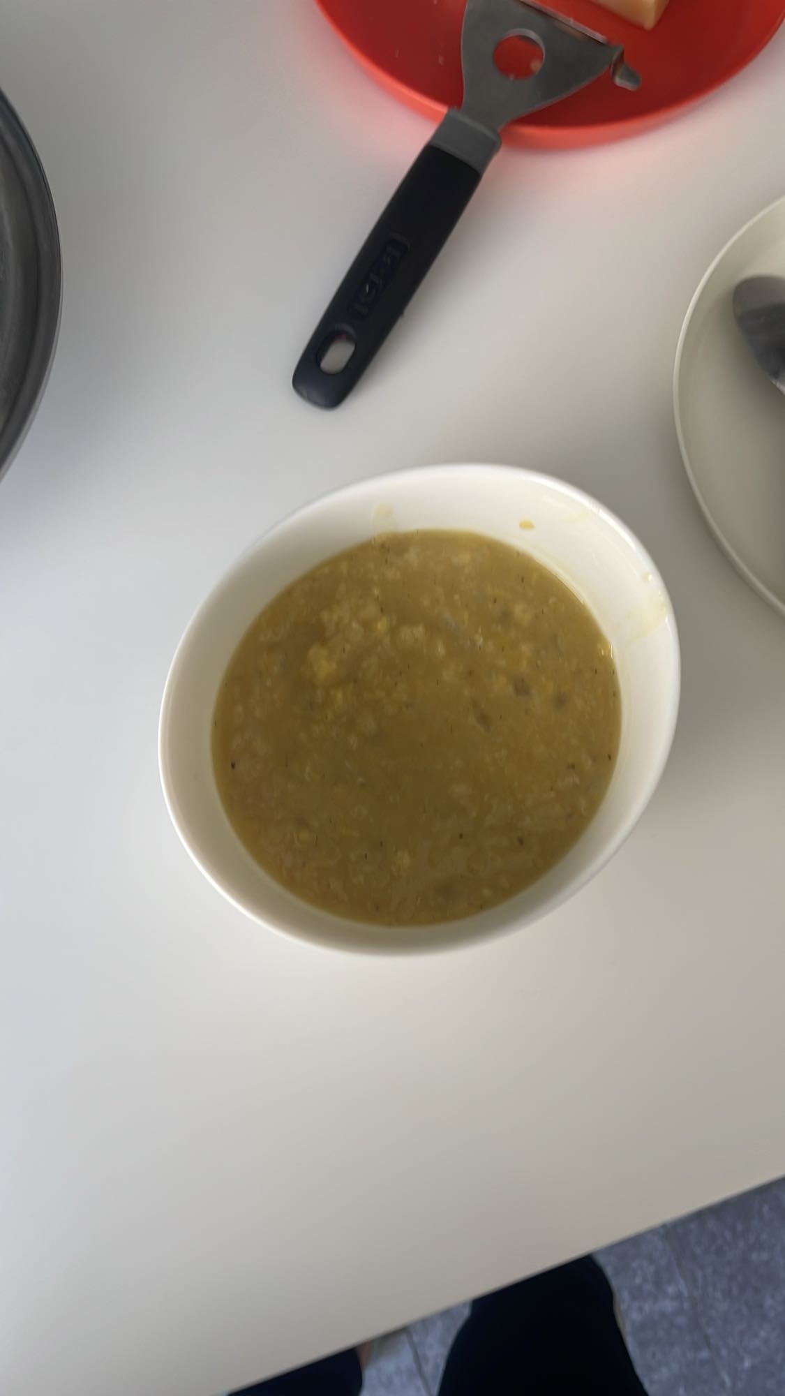 Lentil rice soup