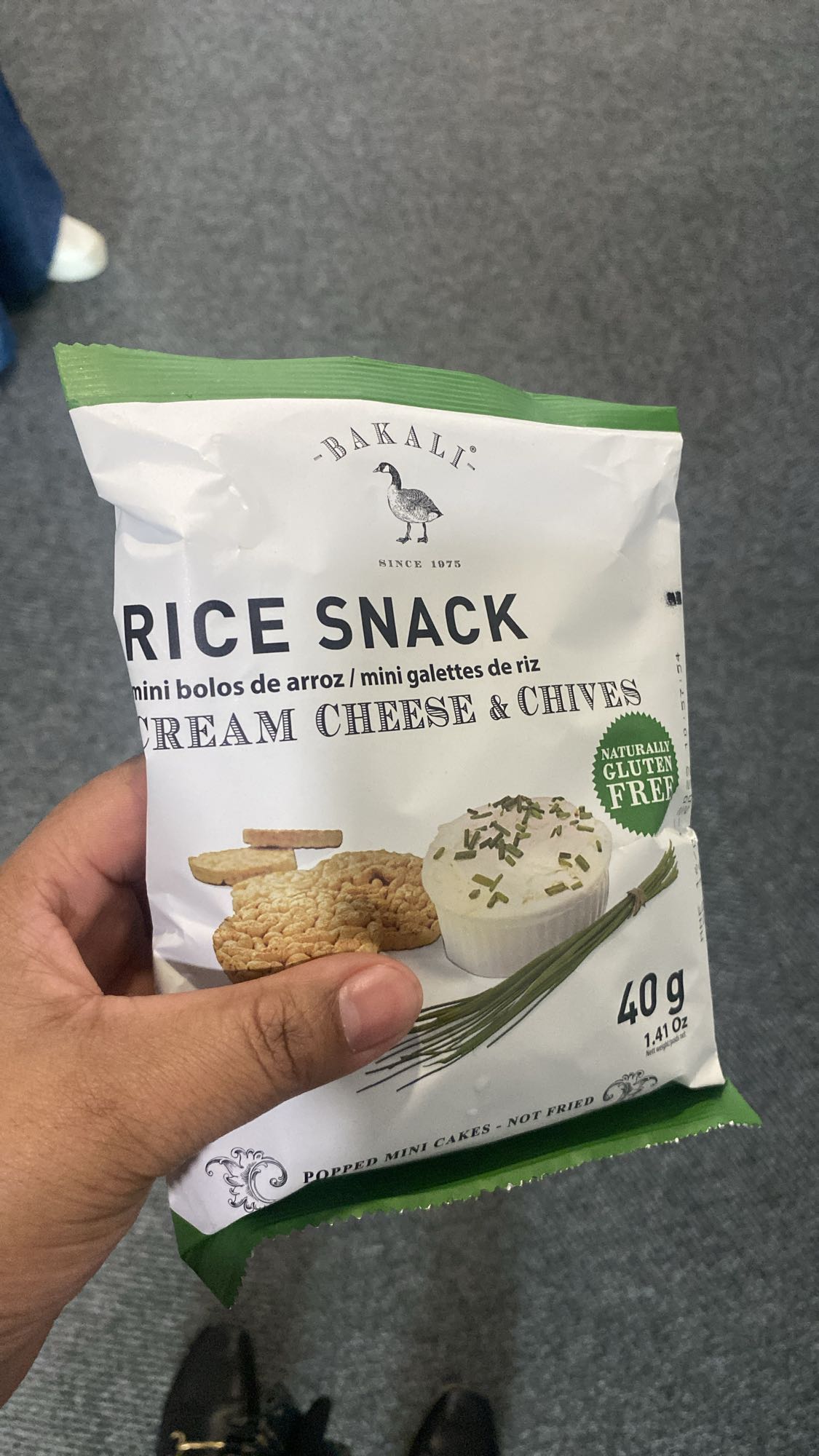 Rice Snack Cream Cheese