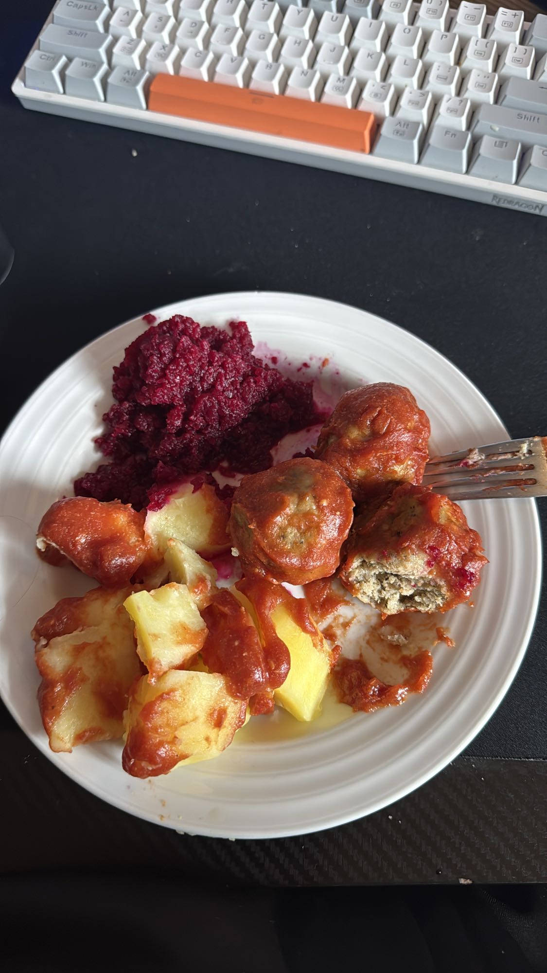 klopsiki z buraczkami