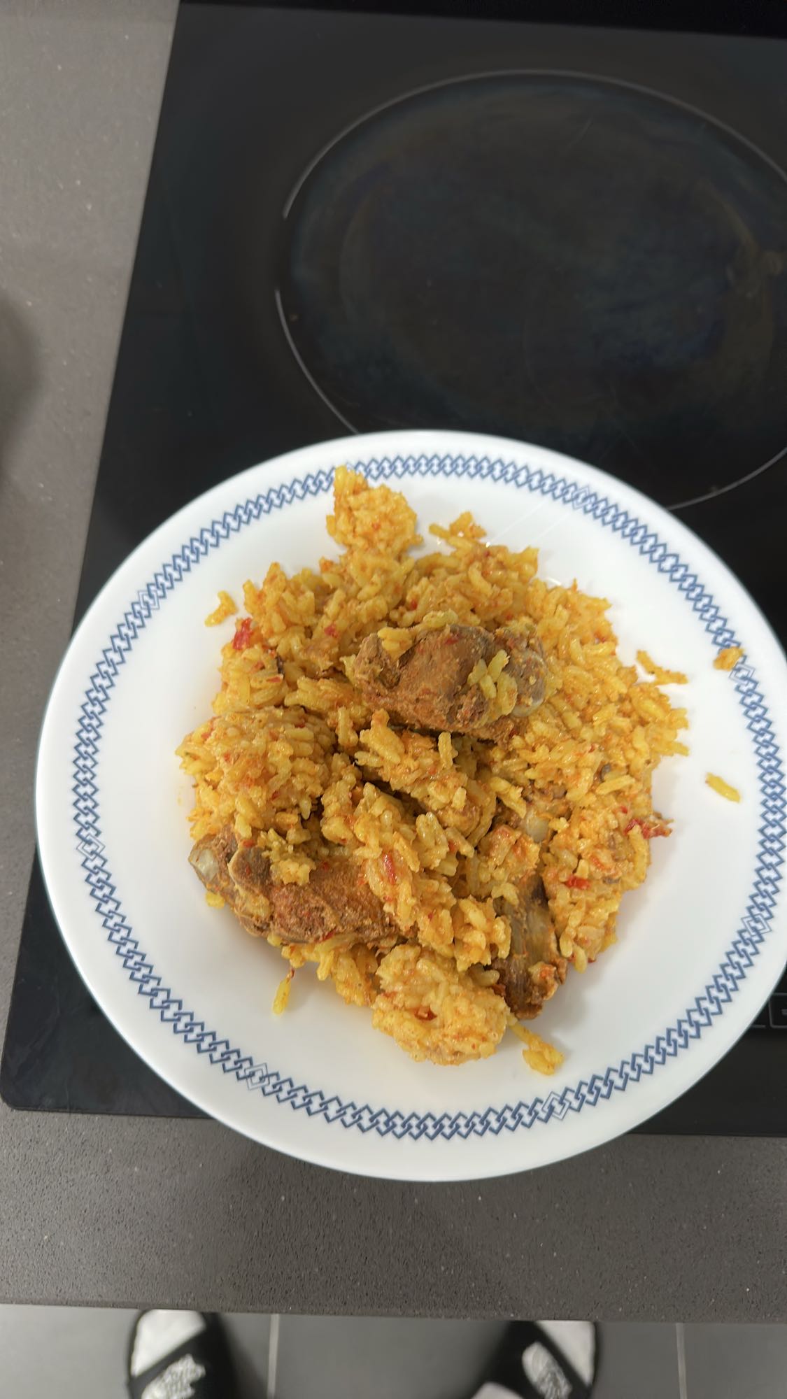 Arroz con carne