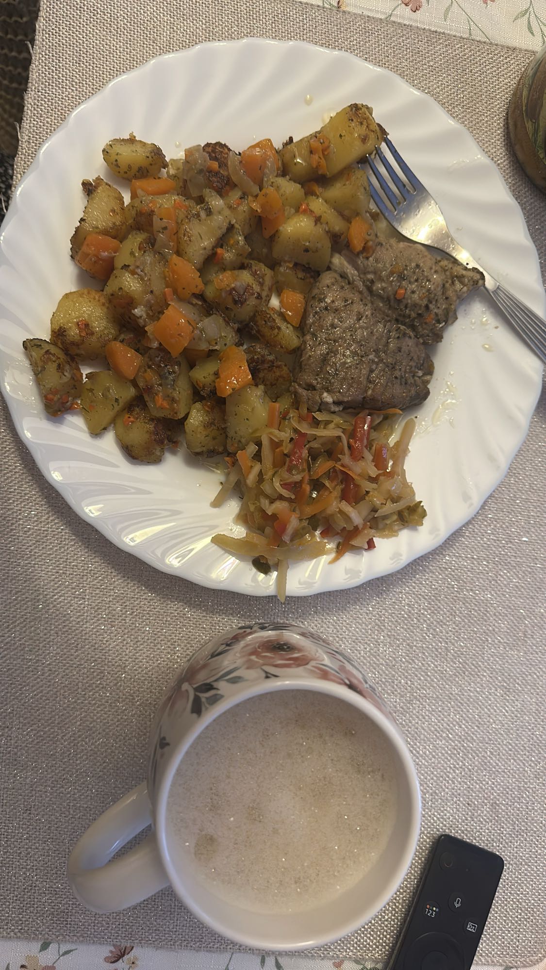 ziemniaki z wołowiną