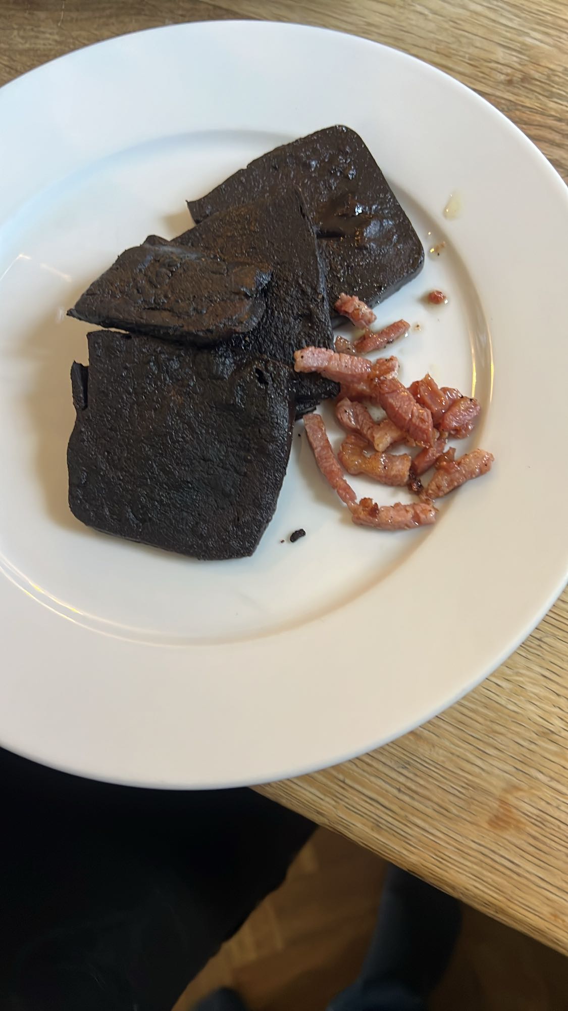 Blodpudding med bacon