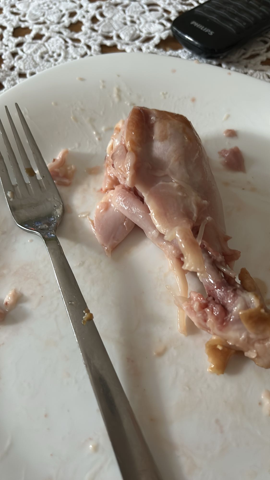 resztki udka z kurczaka