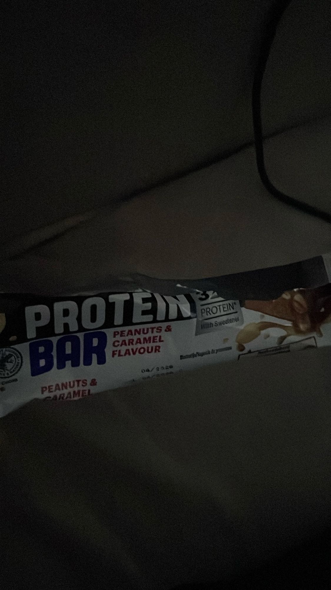 Baton proteic caramel