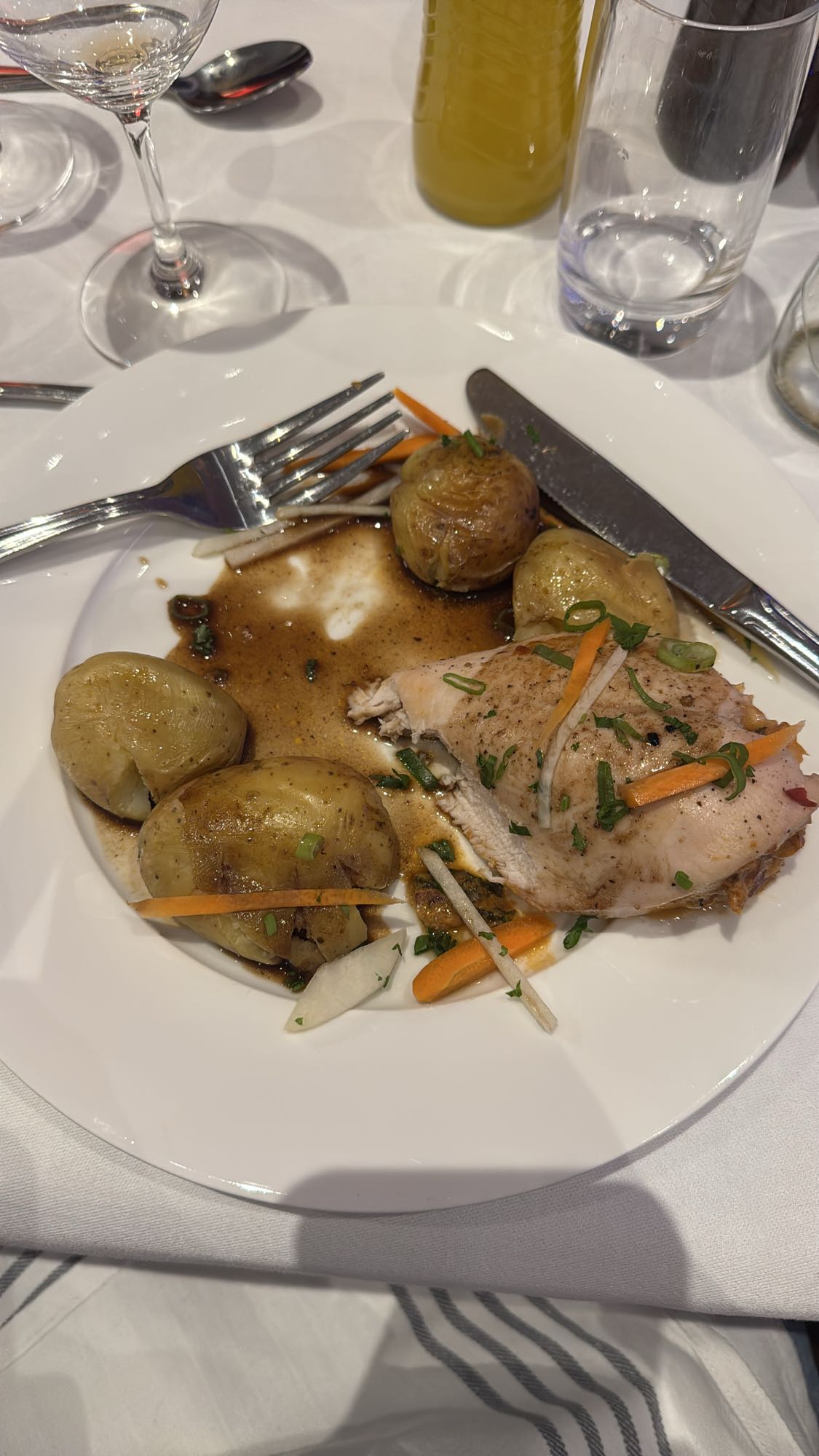 Kyckling med potatis