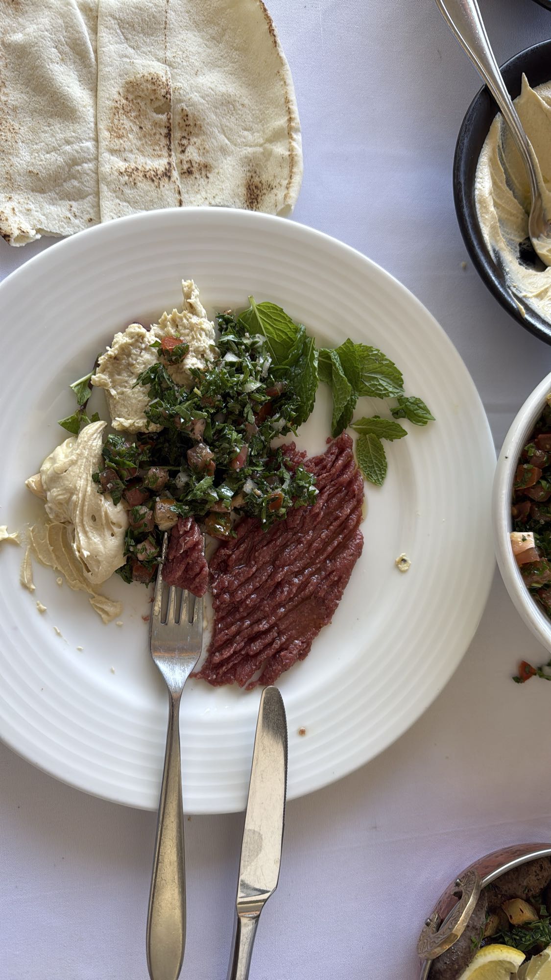 Assiette libanaise