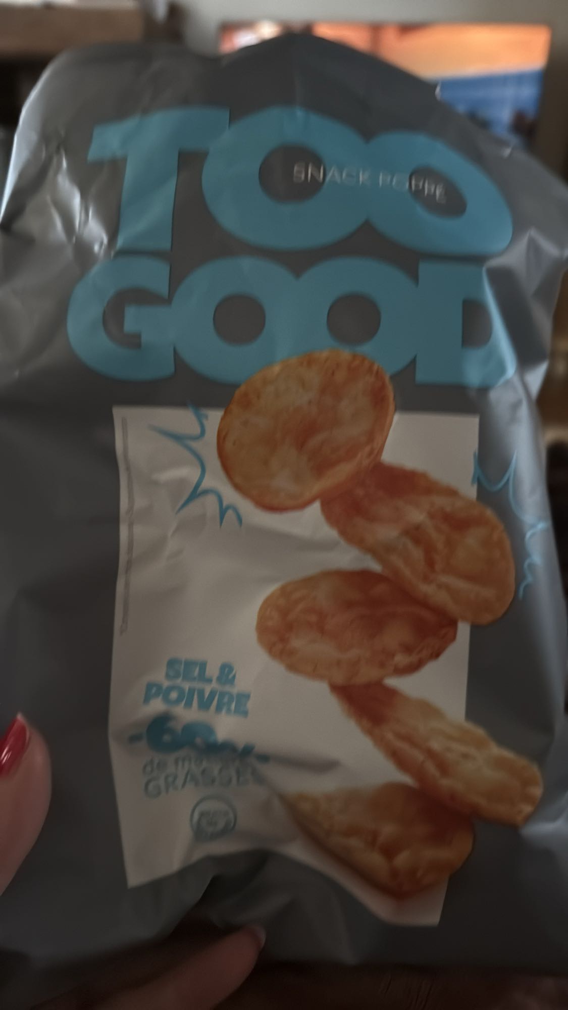 Zoute chips snack