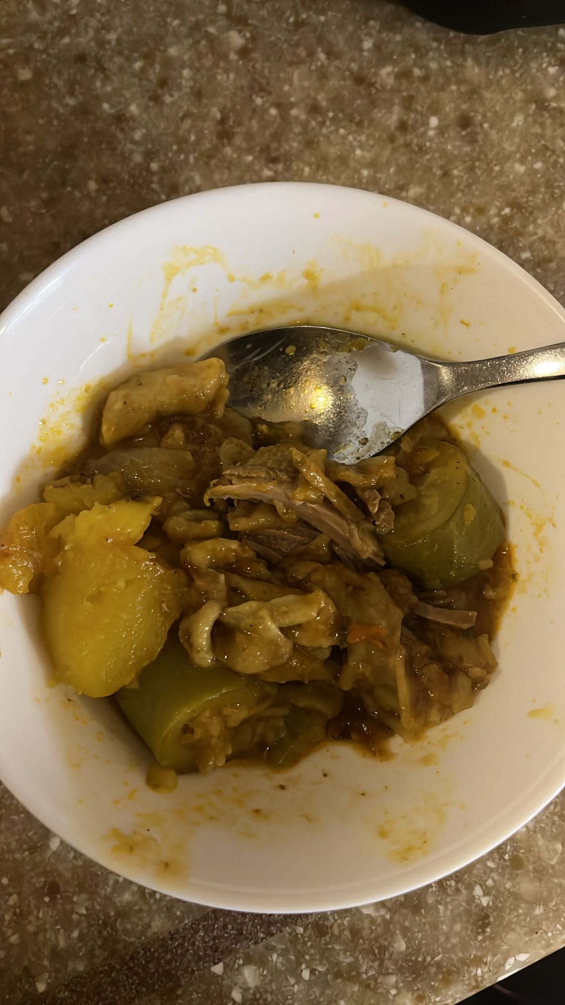 Lamb stew with veggies