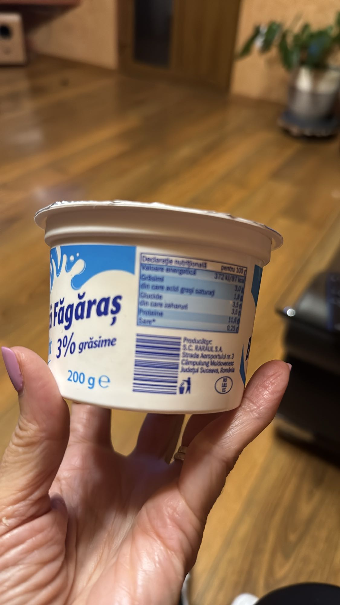 Iaurt Făgăraș 3% grăsime