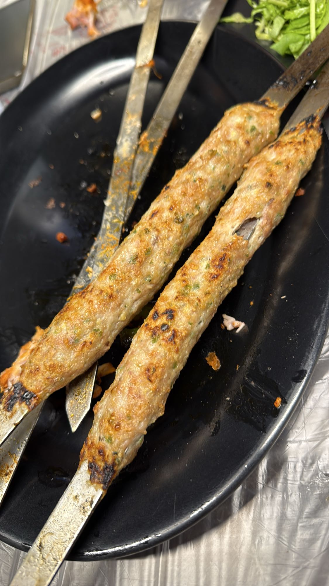 Grilled Seekh Kebabs