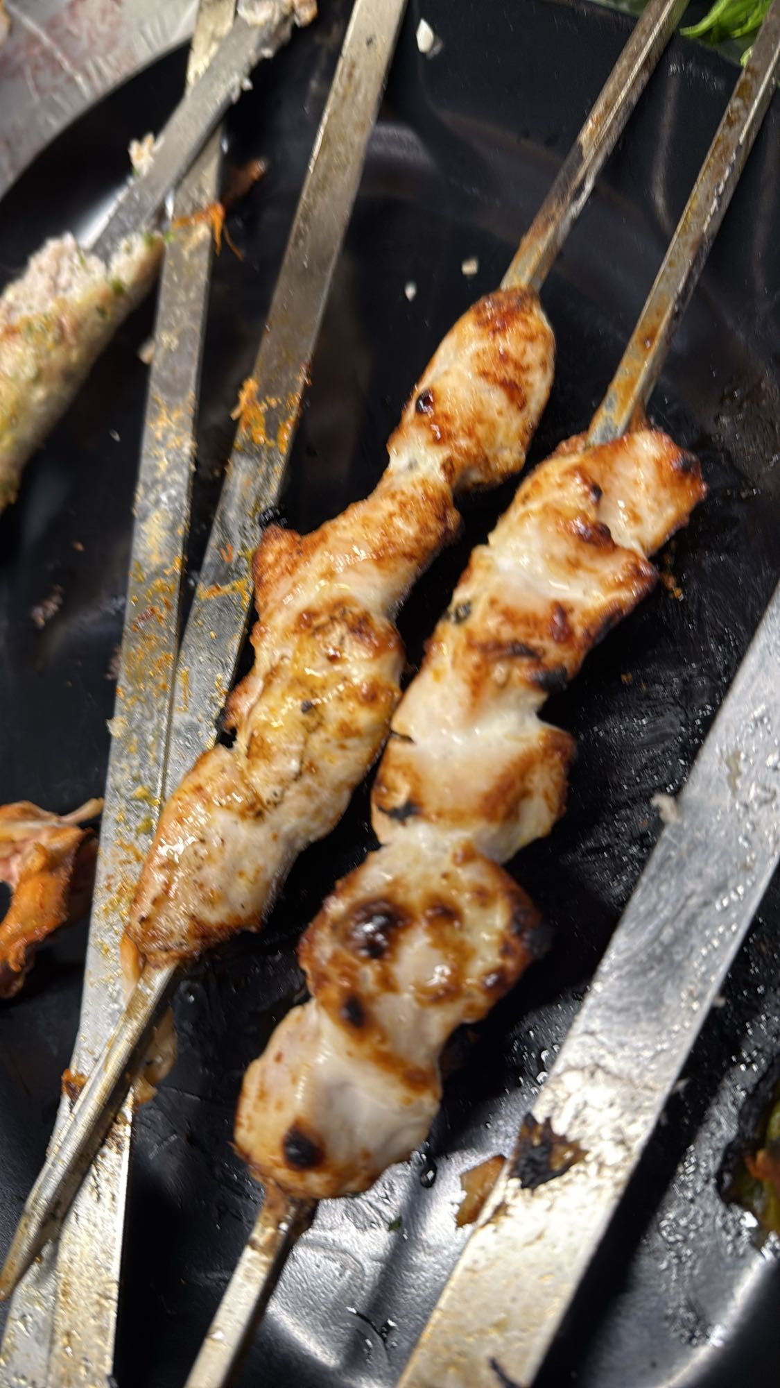 Grilled Chicken Skewers