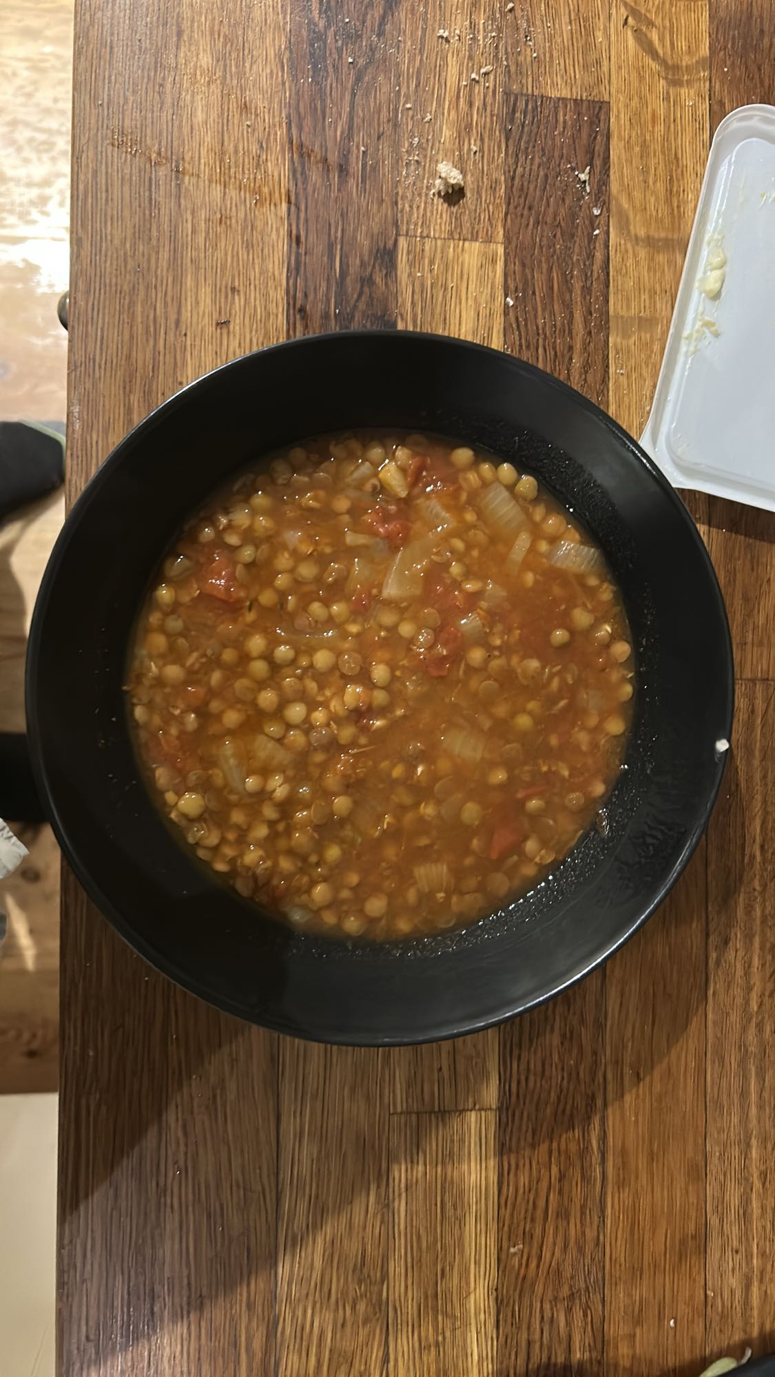 Linsgryta med tomat