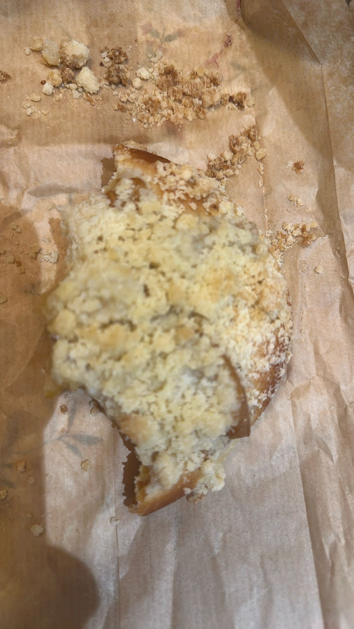 drożdżówka z kruszonką