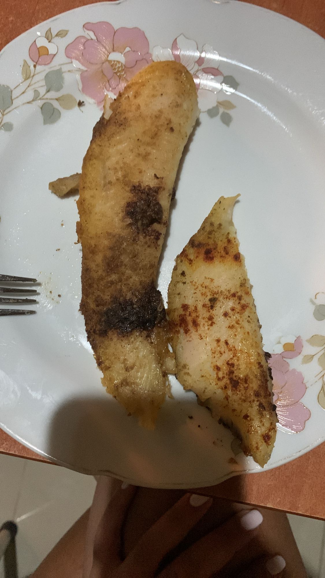 Fried fish fillet
