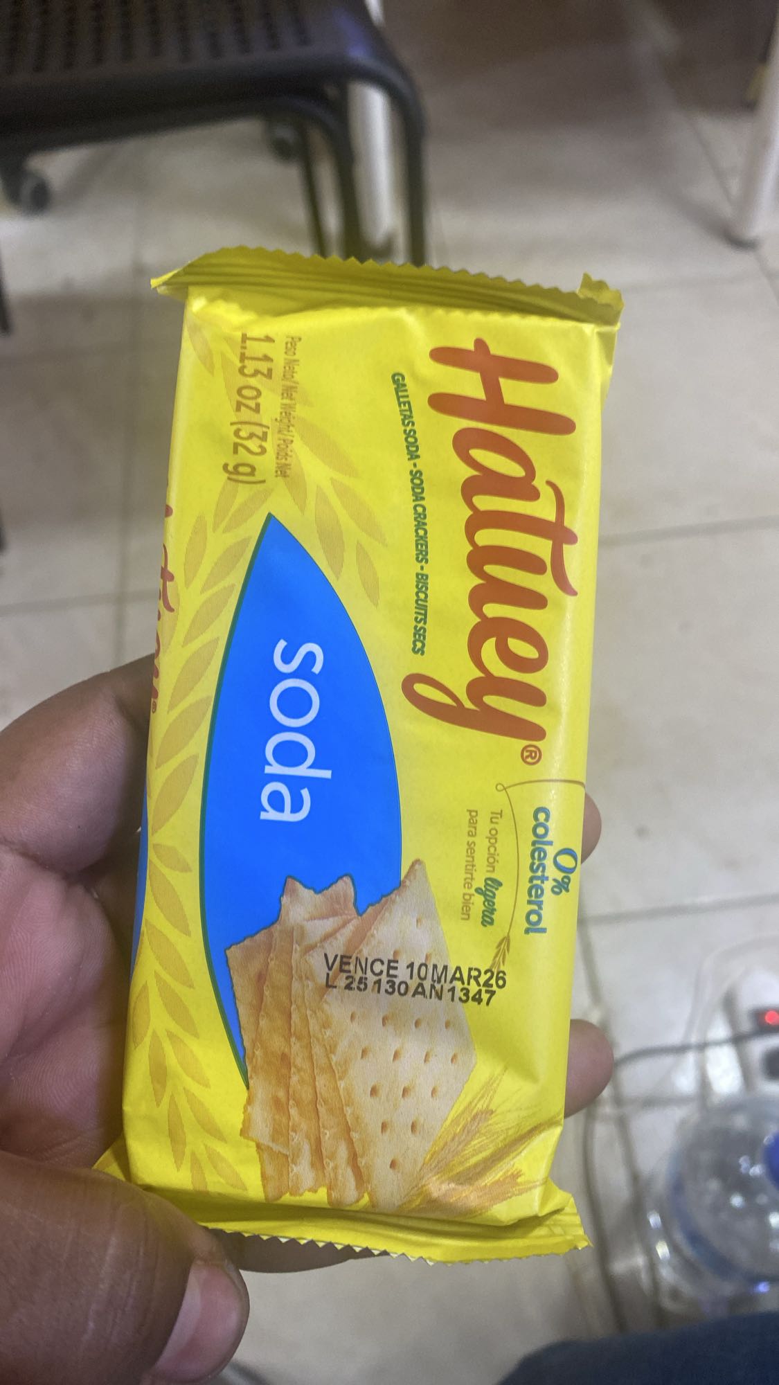 Galletas soda Hatuey