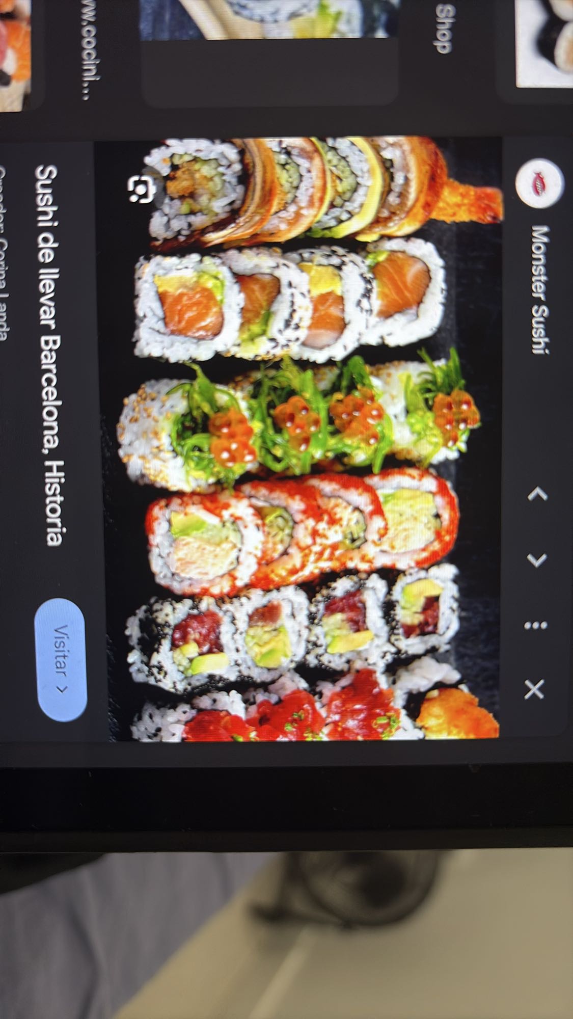 Surtido de sushi variado