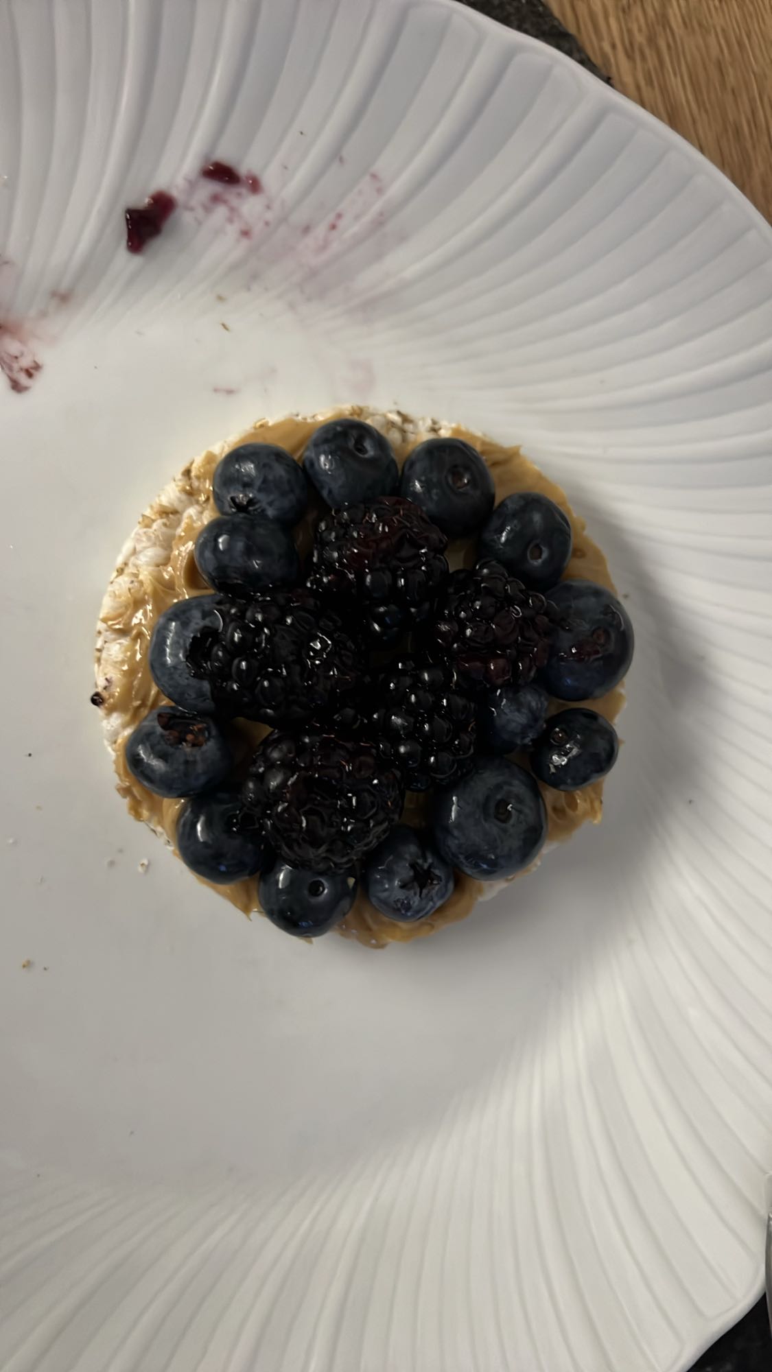 Rice Cake with Berries