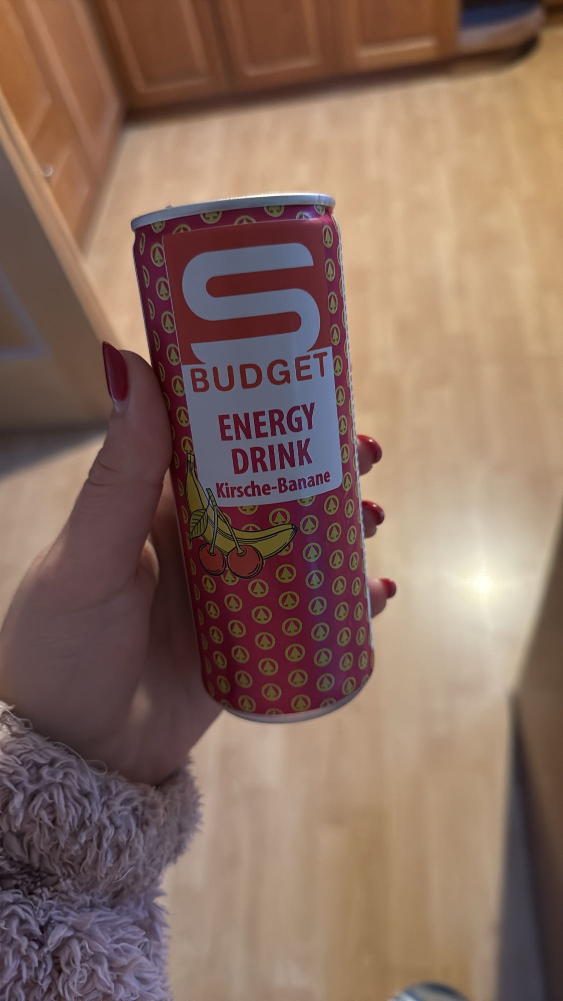 Cherry Banana Energy Drink