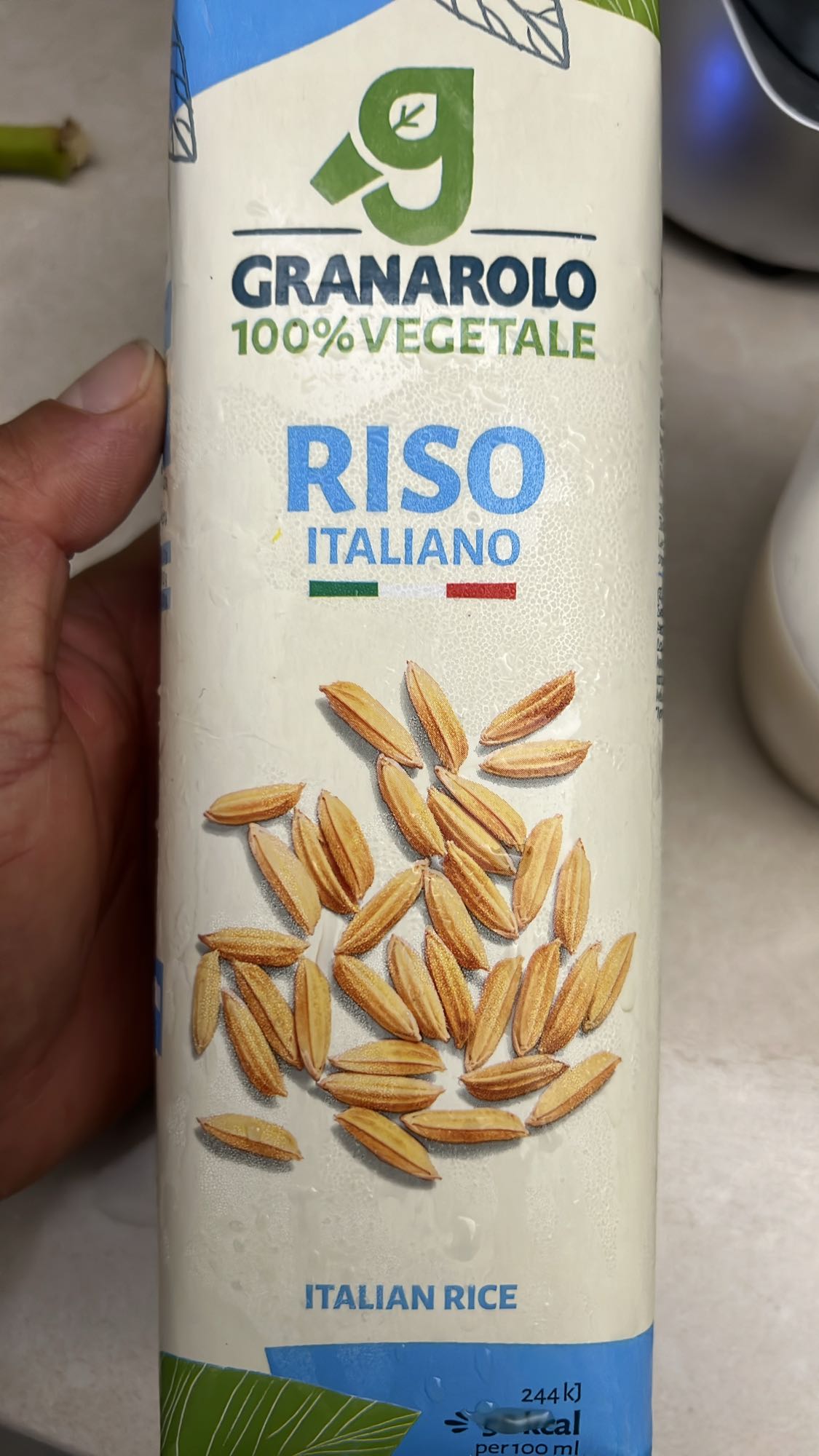 Latte di riso italiano