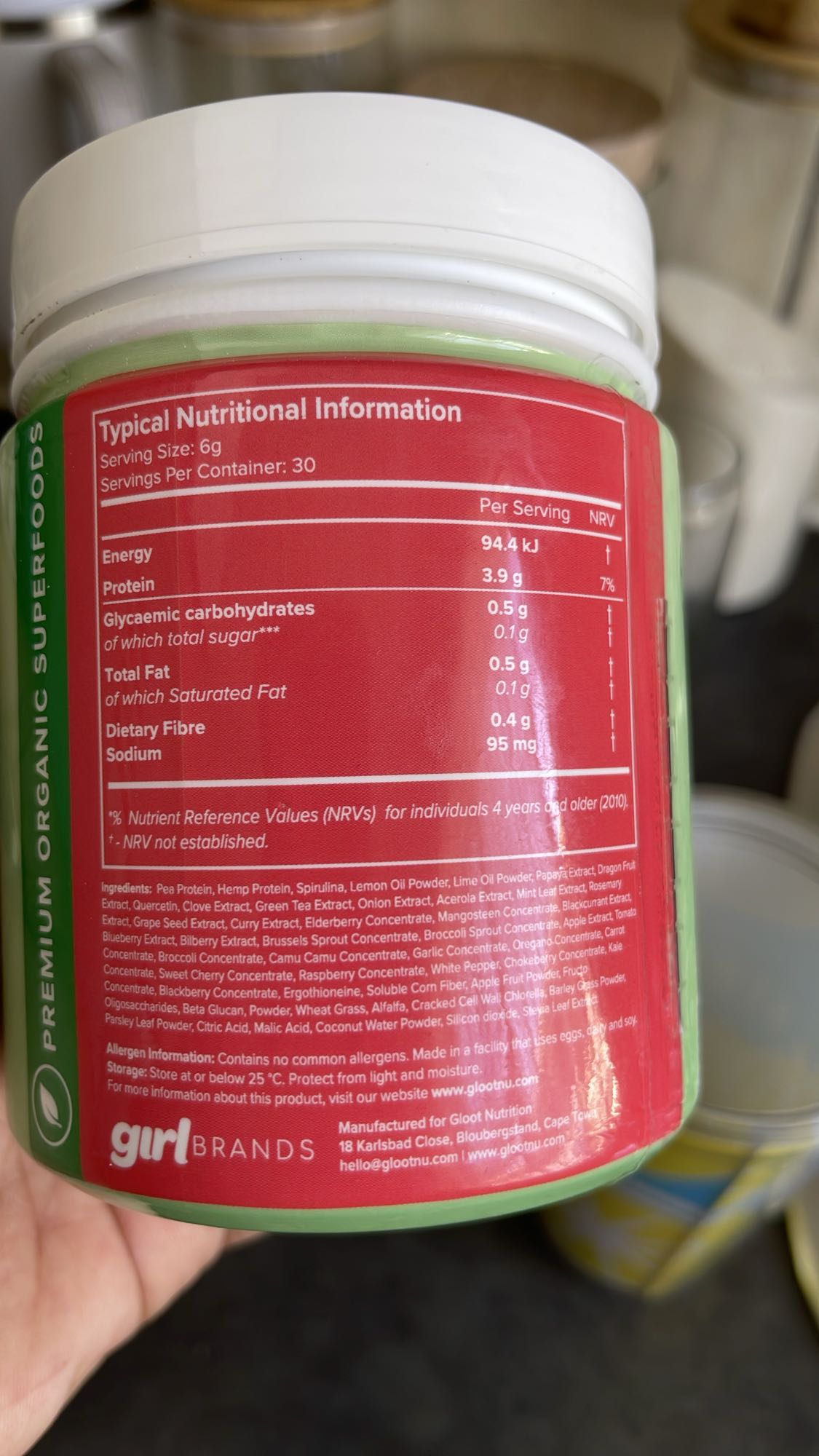 Superfood Greens Mix