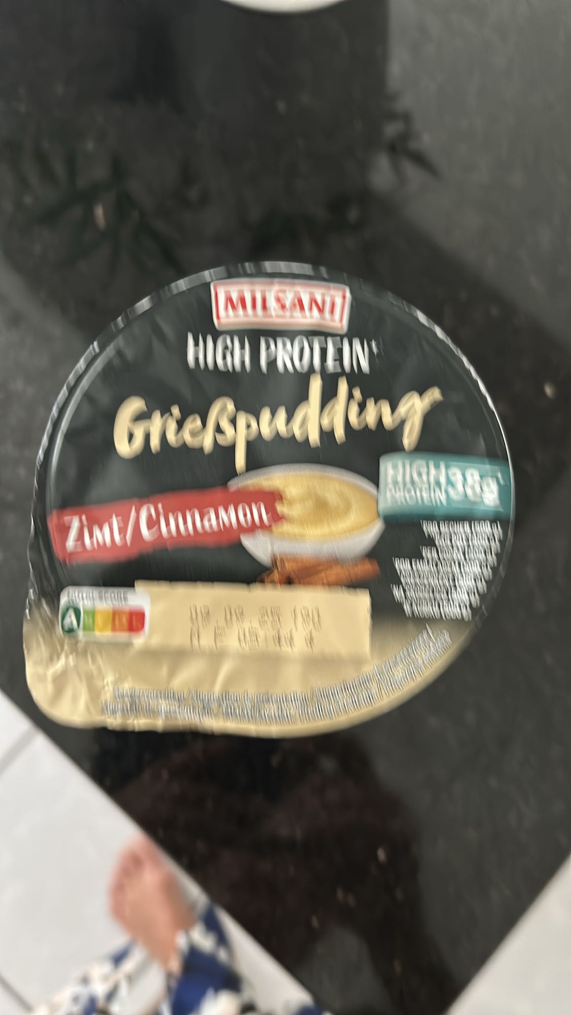 Grießpudding Zimt