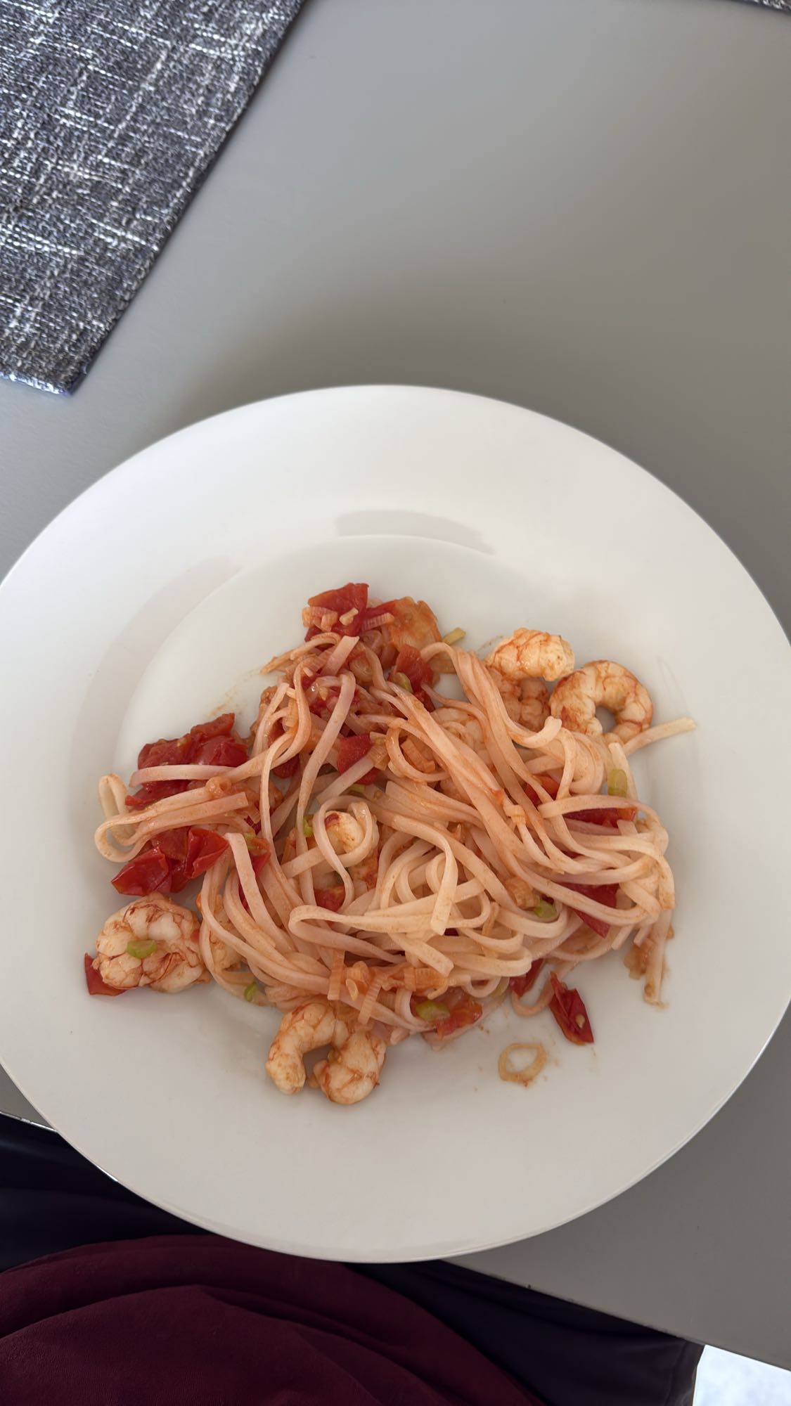 Tăiței cu creveți